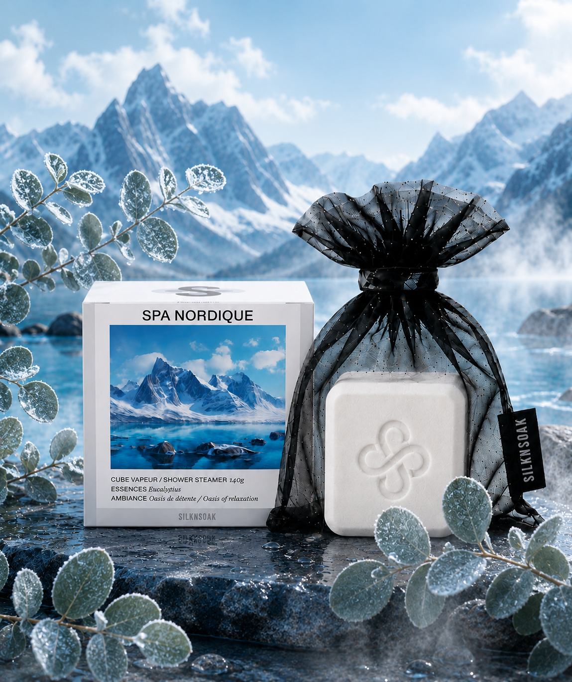 Spa Nordique Eucalyptus Shower Steamer - Transform Your Shower into a ...