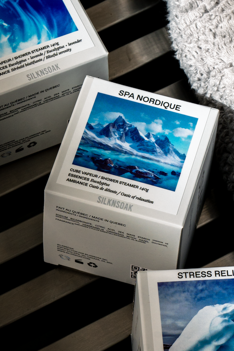 Spa nordique cube et organza uniquement